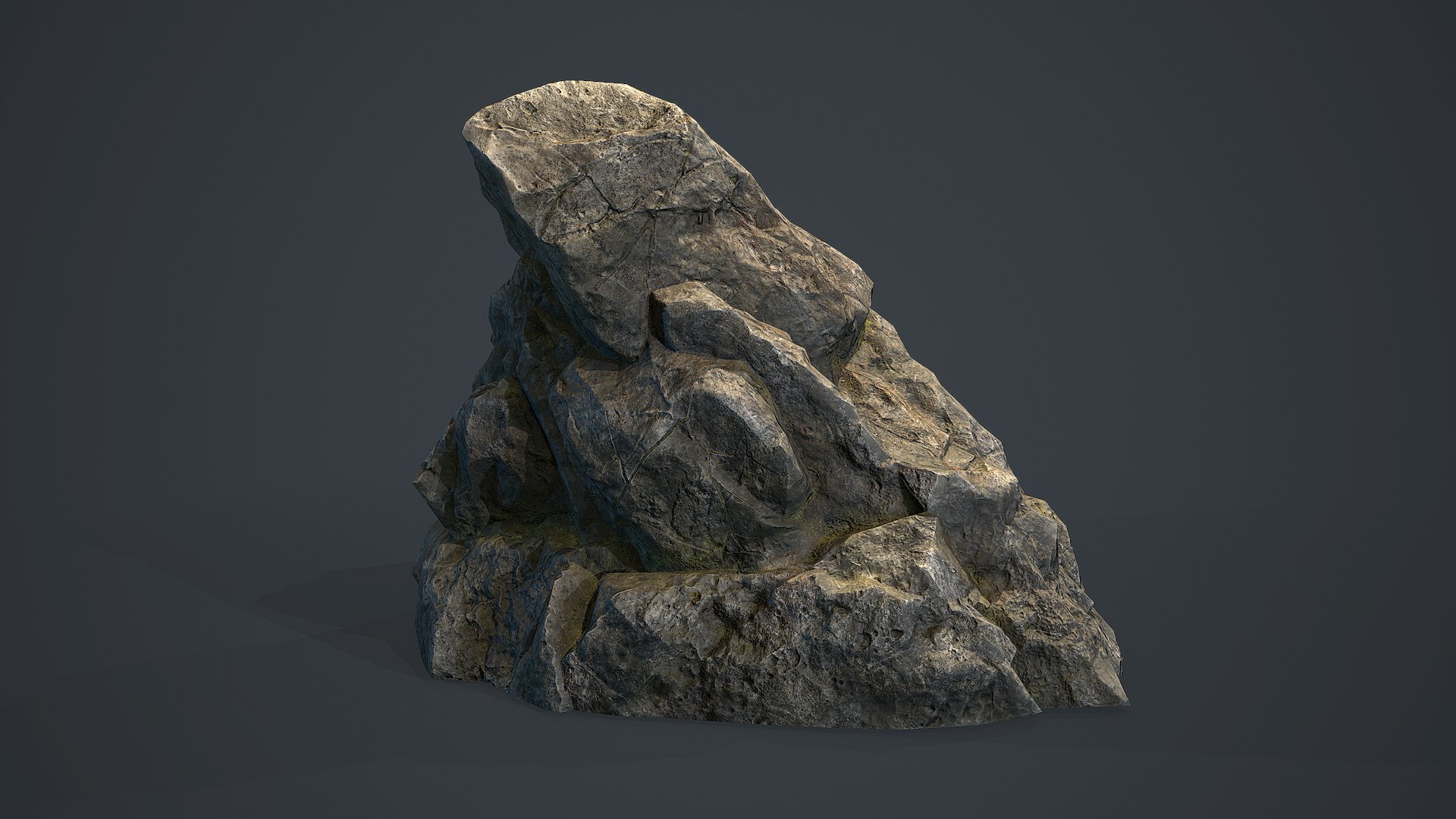 Mossy Rock 1 3d Model - Turbosquid 2134386