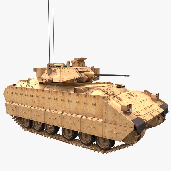 bradley m2a2 tank 3D