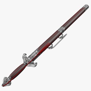Chinese Traditional Sword 3D model