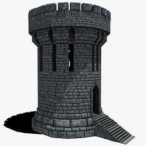 fantasy medieval castle tower max