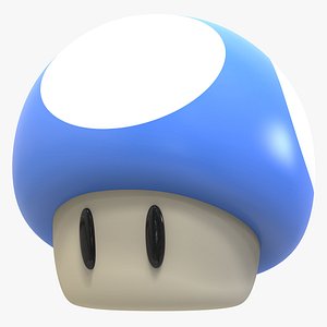 3D super mushroom mario kart