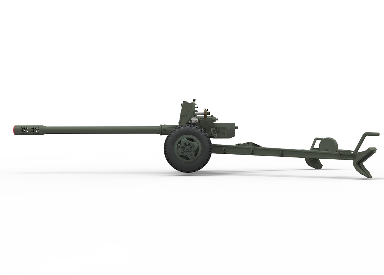 3D MT -12 Rapira 100mm Model - TurboSquid 2173200