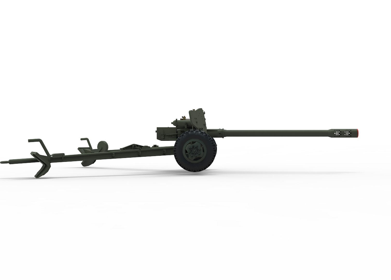 3D MT -12 Rapira 100mm Model - TurboSquid 2173200