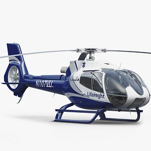 3ds max h 130 helicopter interior