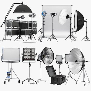 Photo Studio Stage Light Collection v7