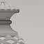 3D model finial curtai