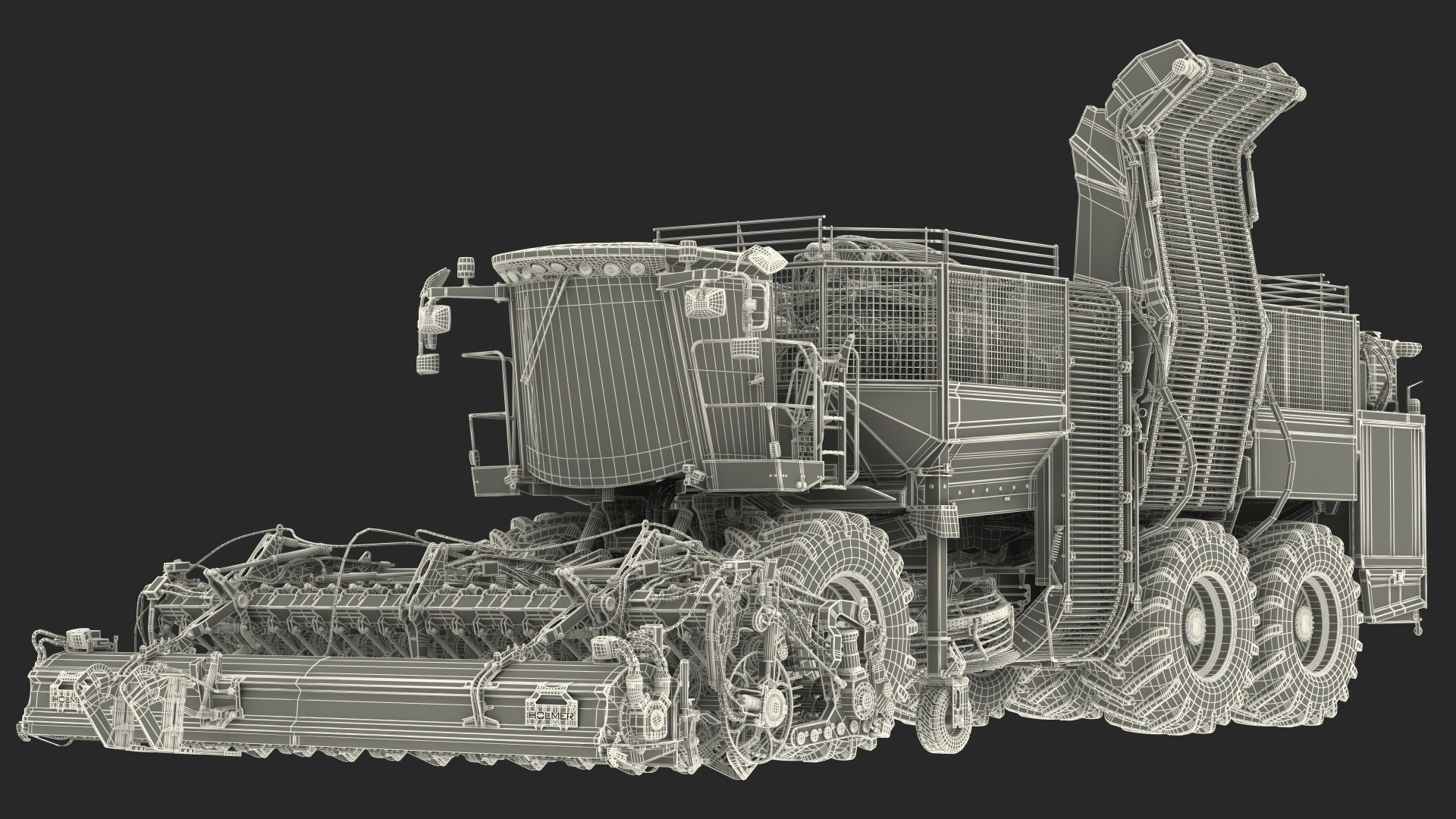 3D model HOLMER Terra Dos T4-30 Self-Propelled Beet Harvester https://p.turbosquid.com/ts-thumb/eW/yk48tp/hd/holmerterradost430selfpropelledbeetharvesterc4dmodel047/jpg/1663718915/1920x1080/fit_q87/1d1bbb606a452860792b609b61f10bf7e6478751/holmerterradost430selfpropelledbeetharvesterc4dmodel047.jpg