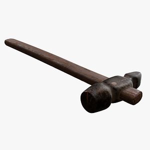 3D Old Hammer