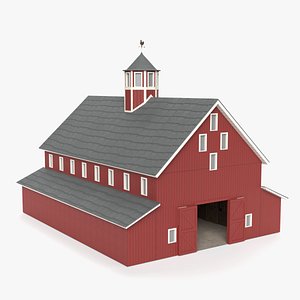 barn farm 3D