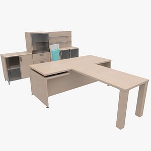 3d office furniture model