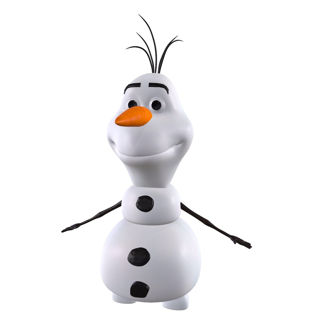 Olaf Snowman 3D - TurboSquid 1803590