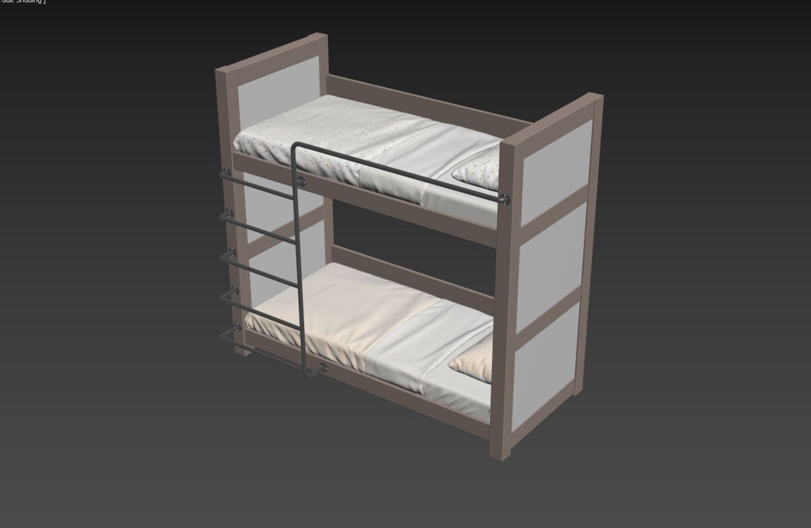 Bunk Bed For Hostel 3D Model - TurboSquid 1995004