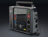 Physio Control Lifepak 35 monitor defibrillator 3D Model 2026