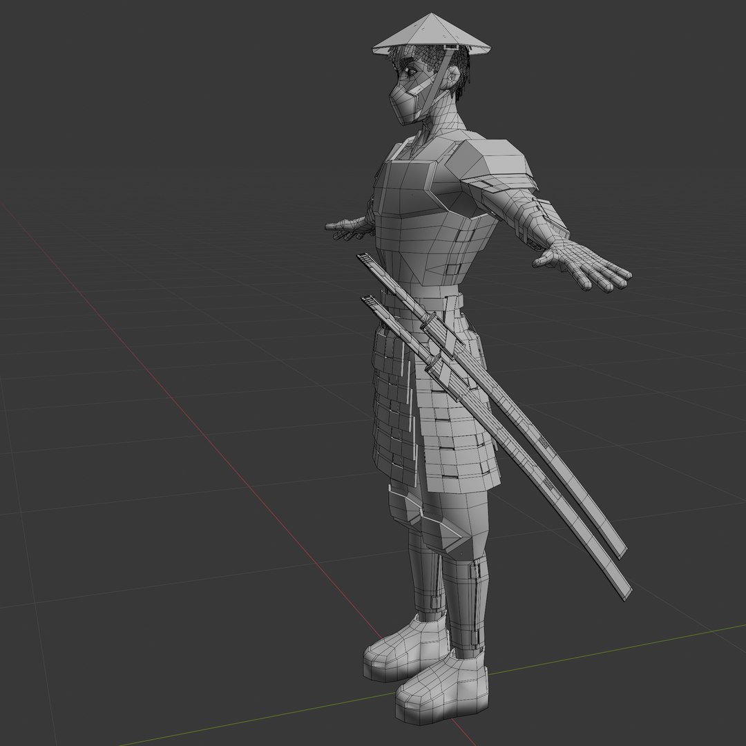 Dual Bladed Retrofuturistic Samurai  Game Model 3D model https://p.turbosquid.com/ts-thumb/eX/9bEsYN/Gc/wireframe_2/jpg/1782494423/1920x1080/fit_q87/abfa8ac3de13a738947776831312d30e2b9adcf4/wireframe_2.jpg