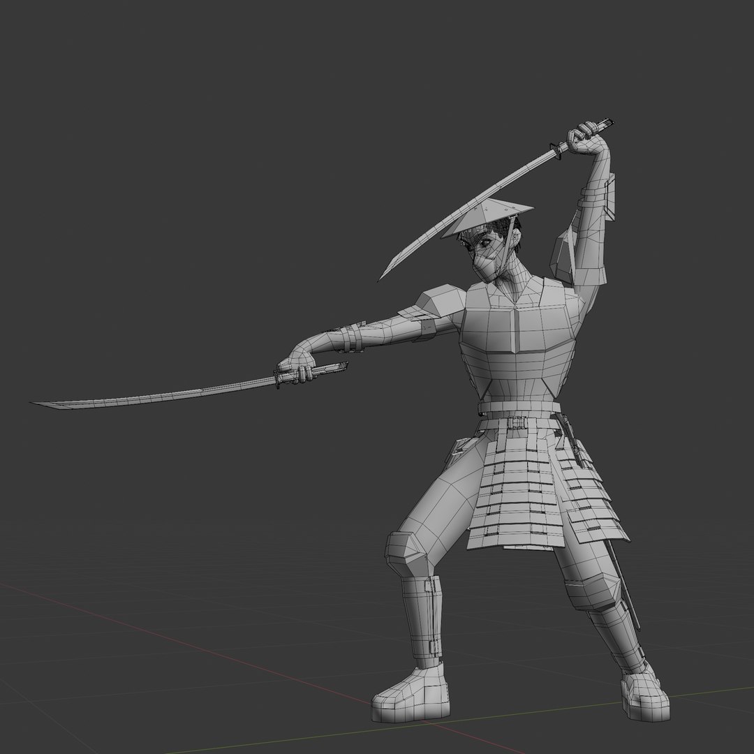 Dual Bladed Retrofuturistic Samurai  Game Model 3D model https://p.turbosquid.com/ts-thumb/eX/9bEsYN/ex/wireframe_10/jpg/1782494723/1920x1080/fit_q87/85bbdbdb1e871df5c84ce0cf04519fcd73560c58/wireframe_10.jpg