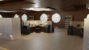 3D model Police Station