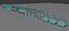 Pociones de ocho tipos low poly Con 3 variantes Health Mana stamina OBJ