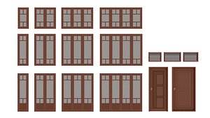 3D Window Door Models - Browse & Download Formats - TurboSquid