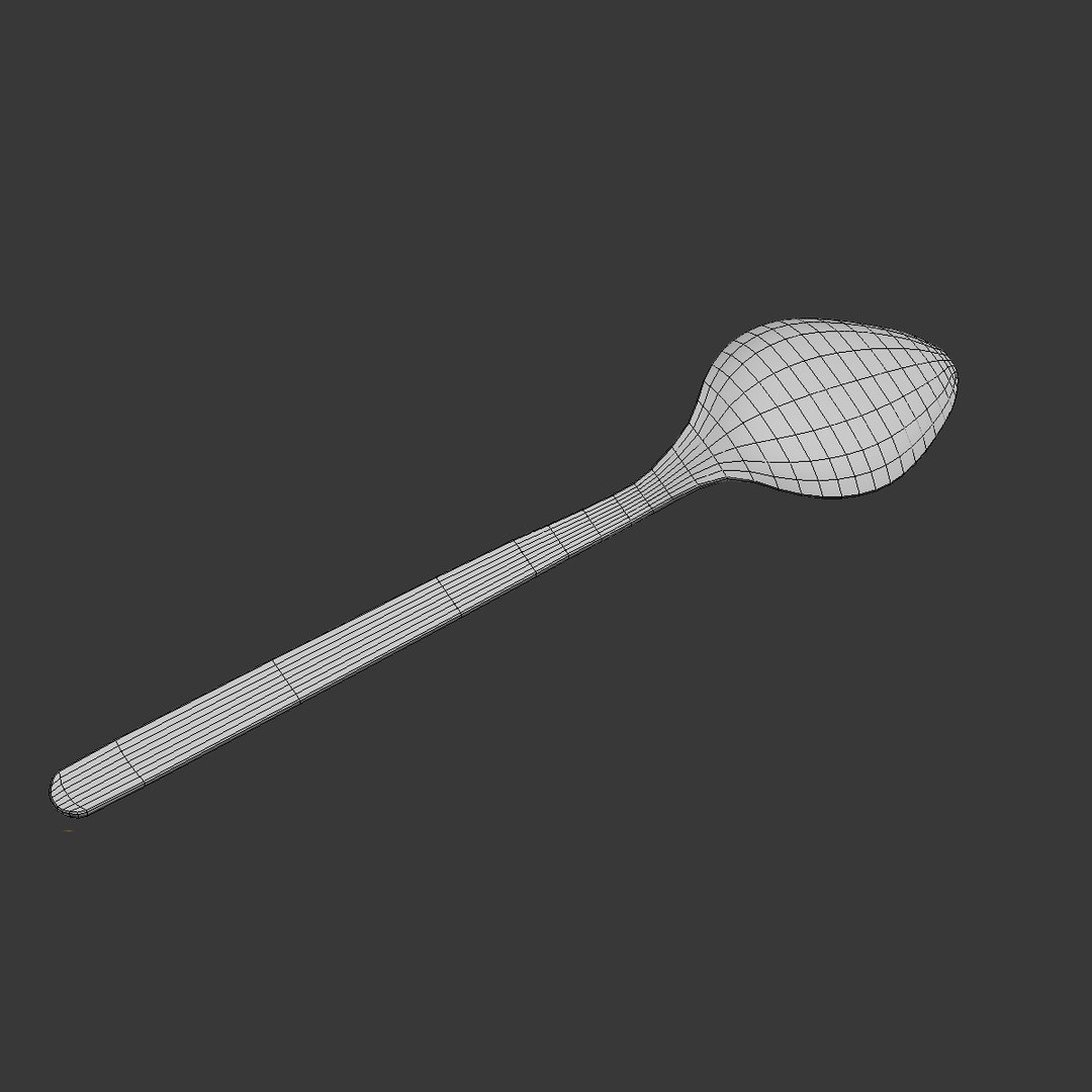 spoon 3d model
