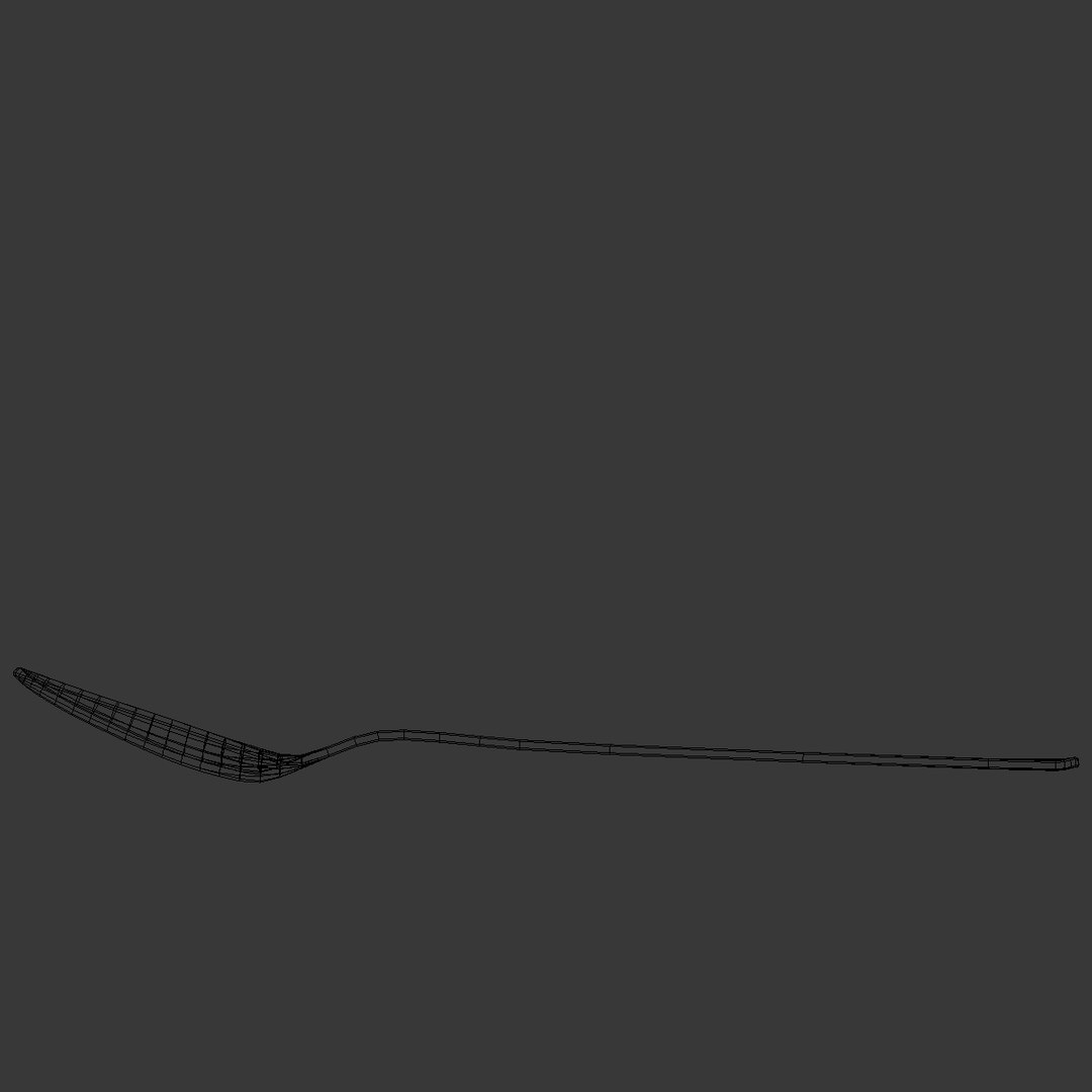 spoon 3d model