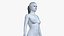 Corpo femminile, scheletro e muscoli (Low Poly)