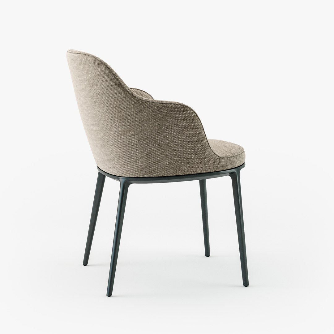 3D Maxalto Caratos Chair - TurboSquid 1405028