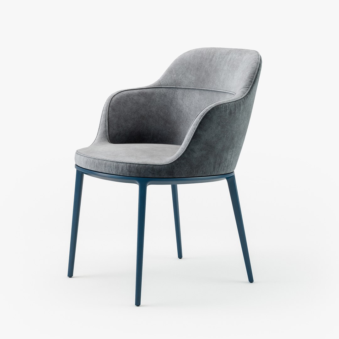 3D Maxalto Caratos Chair - TurboSquid 1405028