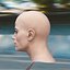 michael jackson head male 3D model