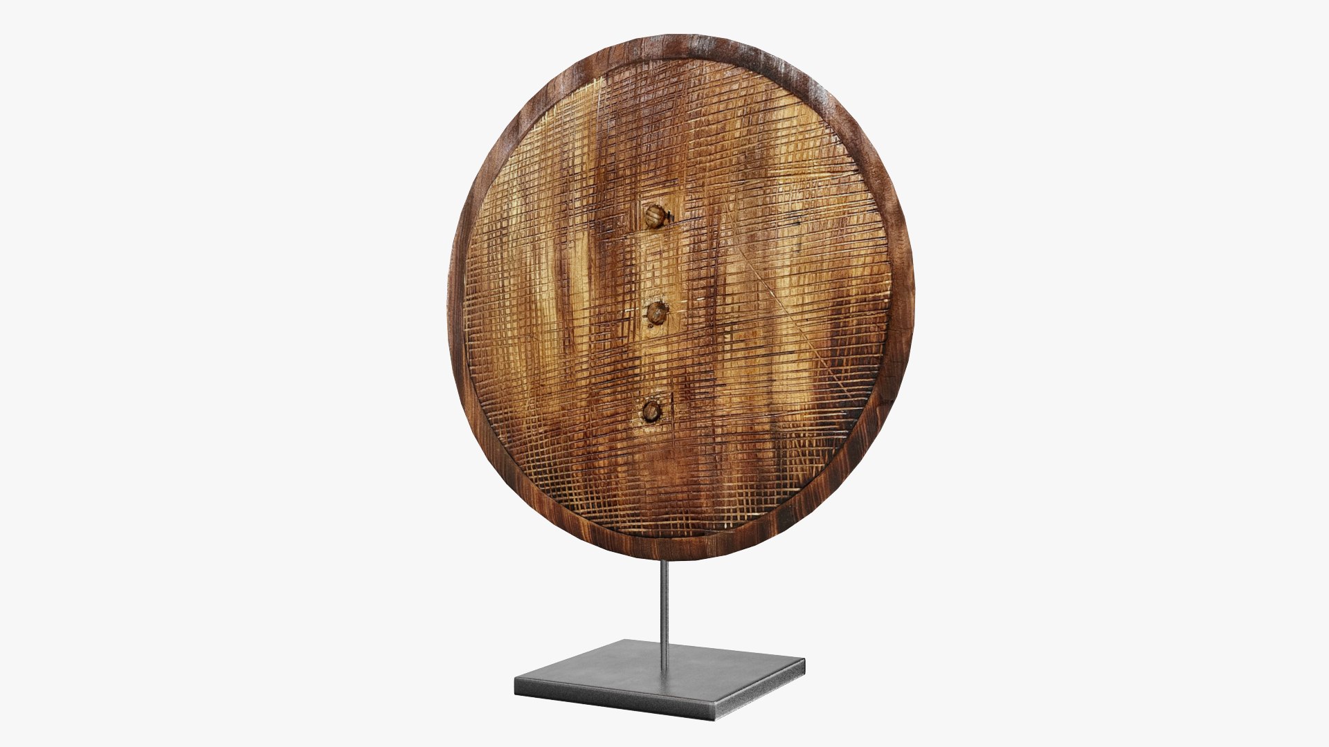 3D Sculpture Ribbed Disc model - TurboSquid 2101410