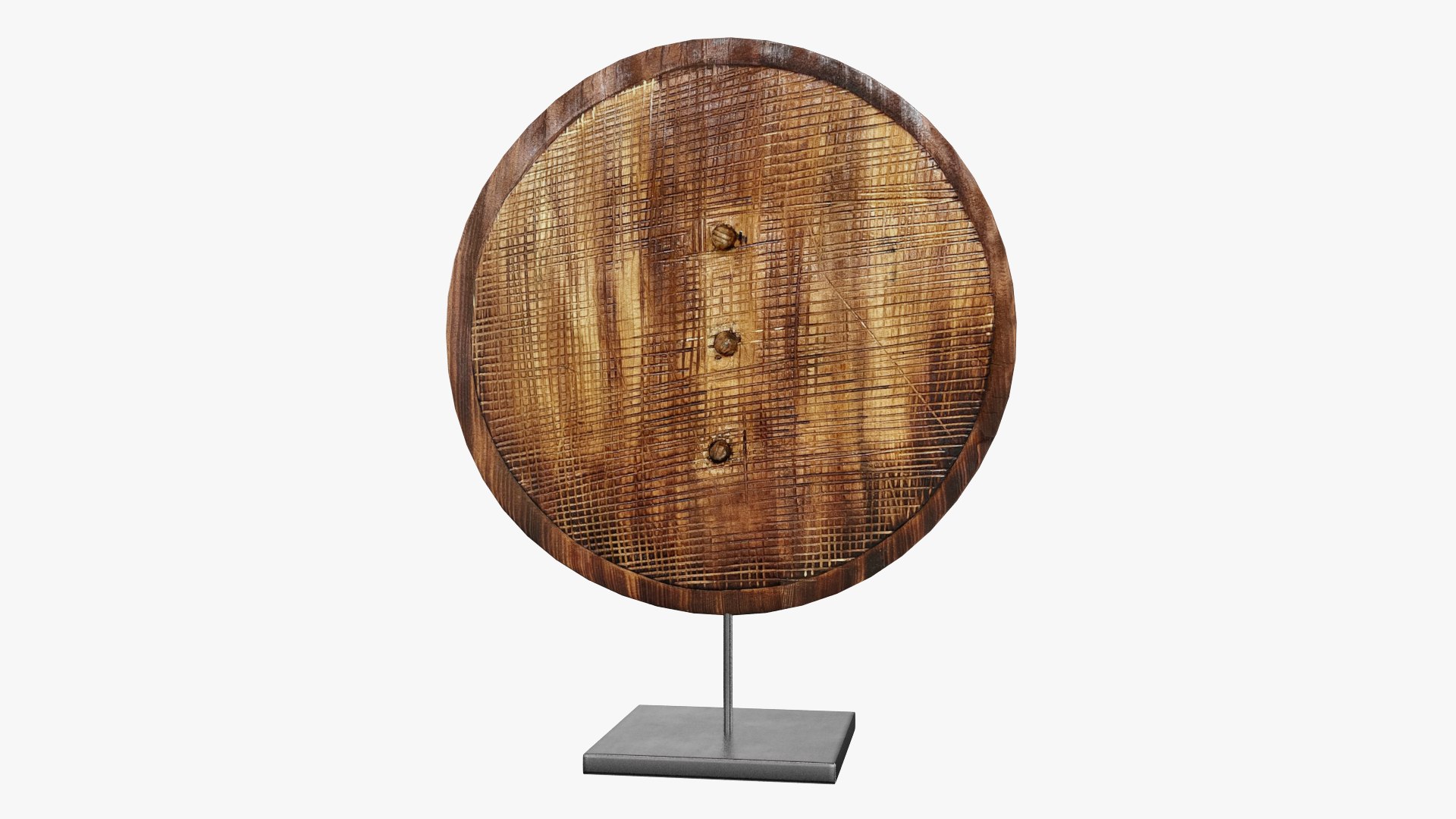 3D Sculpture Ribbed Disc model - TurboSquid 2101410