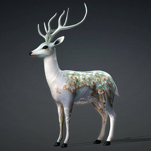 3D Deer-C5 model