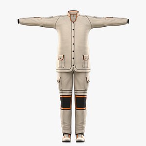 3D model clothing suit