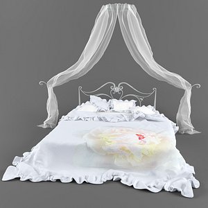 romantic bed