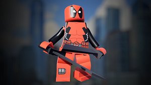 deadpool lego model