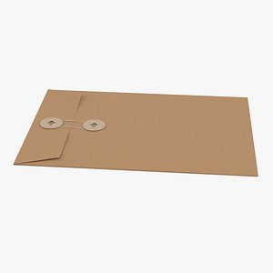 Manila Envelope with String Closure