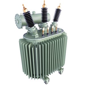transformer power distribution 3D model