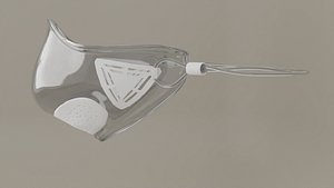 Glass mask 3D model