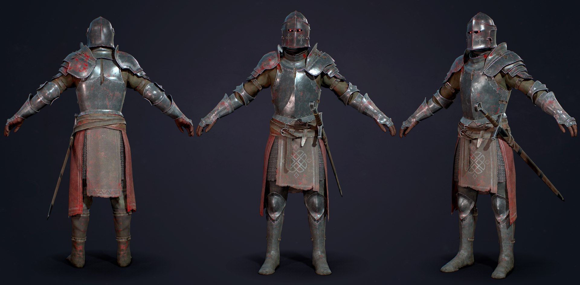 Knight Medieval 3D Model - TurboSquid 1452648