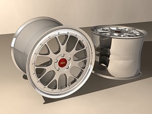 car rims 3d max