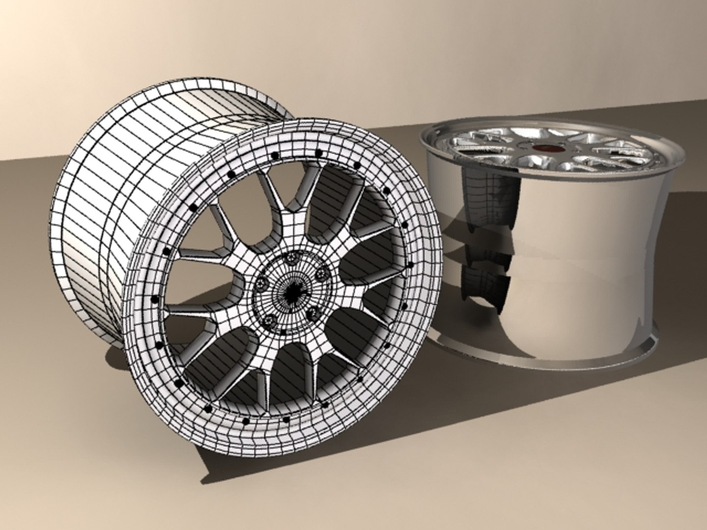 Car Rims 3d Max