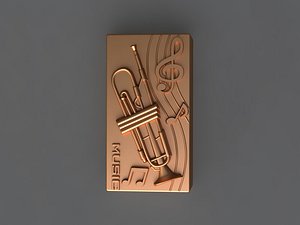 trumpet mold hand model