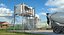 mobile mixing plant liebherr 3D model