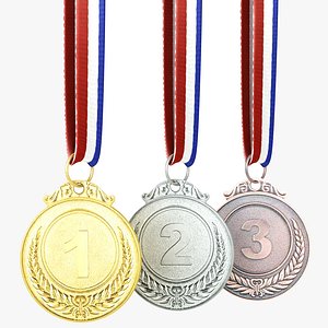 Collection Medallion Trophy 3D Models for Download | TurboSquid