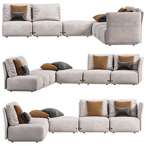 CASABLANCA SOFA by laskasas 3D model