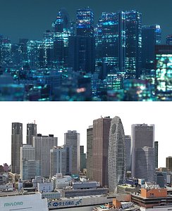 3D tokyo city hd pack 2