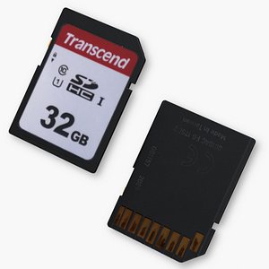 Realistic SD Card PBR