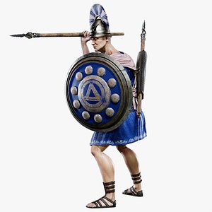 3D ATHENIAN SPEARMAN D
