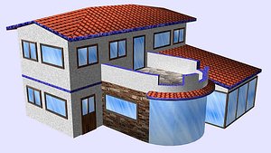 3D house 015