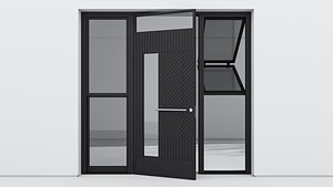 Aluminium door 268 model