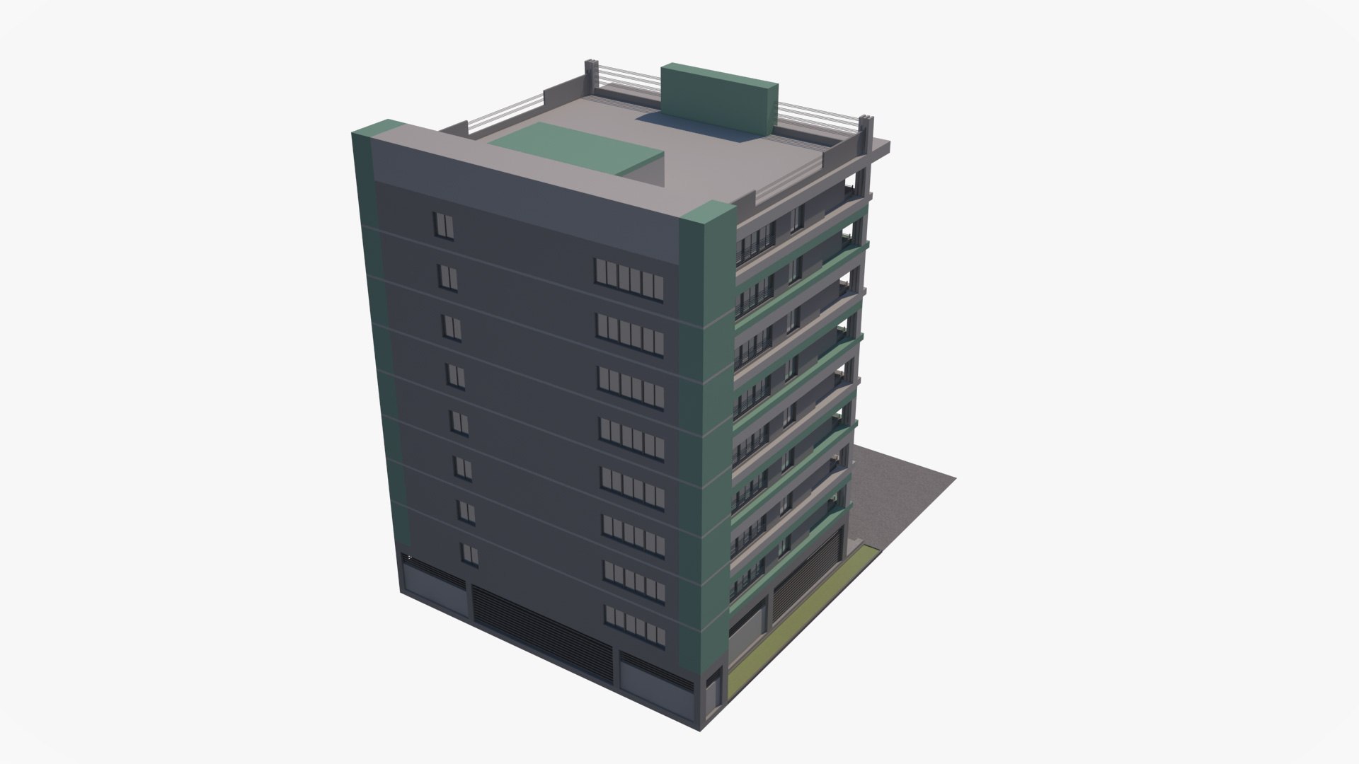 Building 36 3D - TurboSquid 2097439